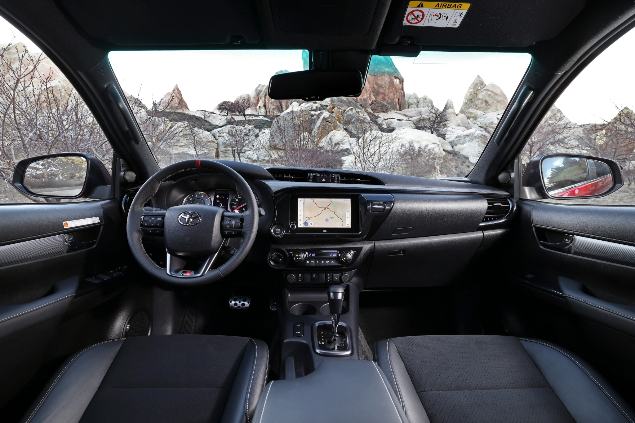 2025 Hilux GR Sport ll Red  Interior 008